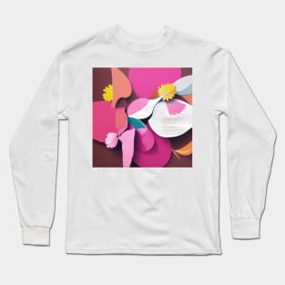 Begonia Blossom Impressions Long Sleeve T-Shirt